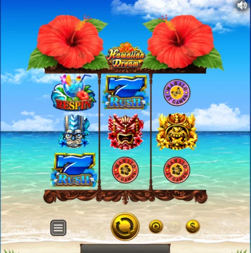Hawaiian Dreamo online casino slot